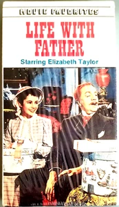 Life With Father (VHS)(Comedy) William Powell, Elizabeth Taylor, NEW and SEALED! - Foto 1 di 5