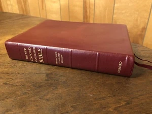 Oxford Annotated Bible NRSV New Revised Standard Version Berkshire Leather 9914 - Picture 1 of 12