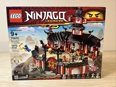 LEGO NINJAGO: Monastery of Spinjitzu (70670) - New and Sealed - Retired - Image 1 of 4