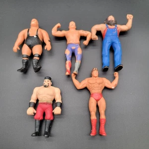 WWF LJN Wrestling Superstars 80er Figuren 5 Stück Sheik Wondeful Hillbilly  - Bild 1 von 11