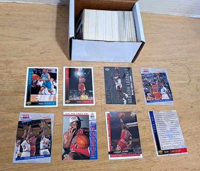 1993-94 ВЕРХНЯЯ КОЛОДА БАСКЕТБОЛ ПОЛНЫЙ НАБОР СЕРИИ I, 255 КАРТ, JORDAN - Изображение 1 из 4