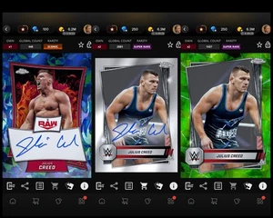 WWE Topps SLAM *DIGITAL* - Chrome Bundle - Julius Creed - Picture 1 of 1