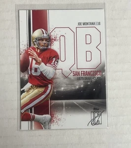 2024 Topps Signature Class #54 Joe Montana San Francisco 49ers - Picture 1 of 2