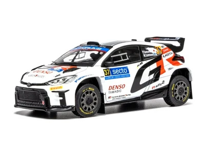Modellino Auto Rally 1:43 Toyota GR Yaris Finland 2024 Yamamoto-Salminen Ixo - Immagine 1 di 2