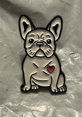 Заколка французский бульдог  - Изображение 1 из 2