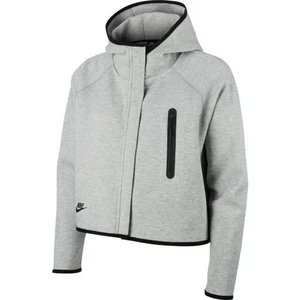 NWT women's small nike Tech Fleece Cape hoodie Jacket $130 BV3396 063 - Picture 1 of 8