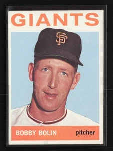 1964 Topps #374 Bobby Bolin San Francisco Giants EX - Imagen 1 de 2