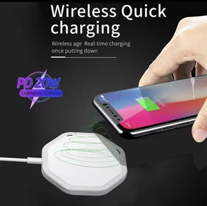 Wireless charger, Apple Or Android, Fast Charging, MagSafe Fast Magnetic - Picture 1 of 2