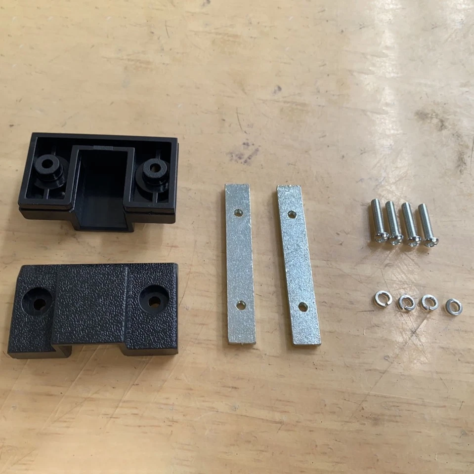 (Paquete de 2) Soportes y placas de bisagra de repuesto para Technics SL-1200 y SL-1210 A Foto 1 de 1