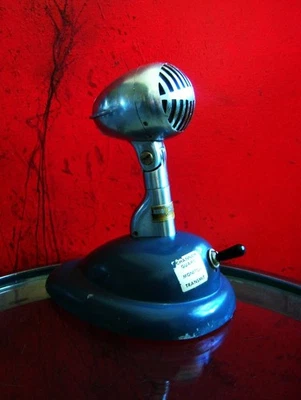 Micrófono de cristal Shure 560/705A vintage RARO 1930 con soporte S-36 700D 708A Foto 1 de 4