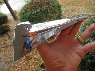 1950 1951 marcapasos Hudson OEM capucha adorno emblema mascota insignia Foto 1 de 4