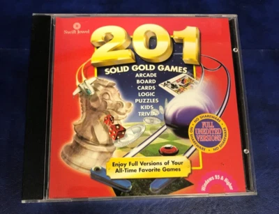 Software de juegos de oro sólido 2001 vintage en CD ROM Foto 1 de 3