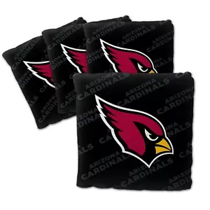 NFL Arizona Cardinals Cornhole Bags - 4PK - Black - Picture 1 of 6