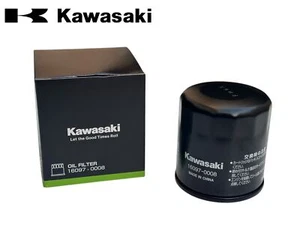 160970008 FILTRO OLIO ORIGINALE KAWASAKI NINJA ZX-7R 750 ZX7R 1996-2002 - Imagen 1 de 7