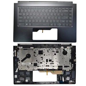 Backlit Keyboard New For MSI Prestige 15 A10SC MS-16S3 Upper Case Palmrest Cover - Picture 1 of 6