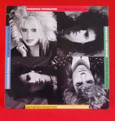 MISSING PERSONS - COLOR IN YOUR LIFE - VINYL LP - 1986 - CAPITOL RECORDS   VG+ - Image 1 of 4