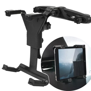 Universal Car Headrest Mount Back Seat Tablet Holder for 7 to 12 Inch Tablet PC - Picture 1 of 12