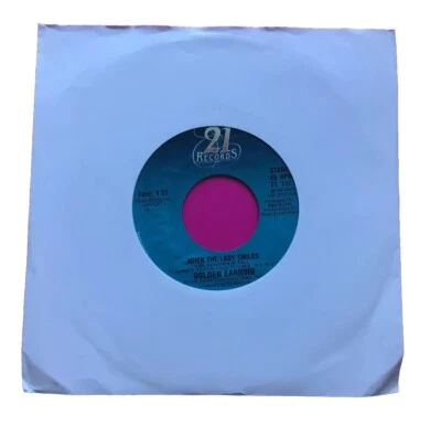E401 When The Lady Smiles, Golden Earring, 7" Single, Very Good Plus Condition - Image 1 of 4