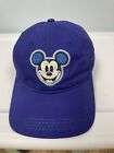 Disney Parks Epcot Micky Mouse Hat Cap Large Micky Patch and Full Print on Bill