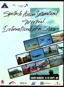International Air Show Montrail 1989 Program - Picture 1 of 6