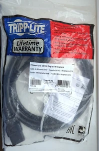 Tripp Lite Standard UK Power Cord/Lead Cable 13A (IEC-320-C19 to BS-1363 UK Plug - Picture 1 of 4
