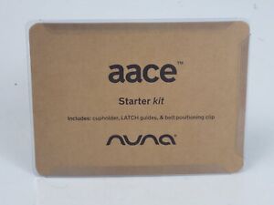 Nuna AACE Starter Kit booster Cupholder LATCH guides Belt Positioning Clip
