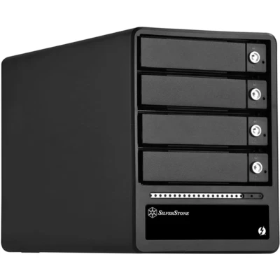 Silverstone TS433-TB Thunderbolt 2 Raid Hot-Swap Hard Drive, 4 2.5"/3.5" - Image 1 of 4