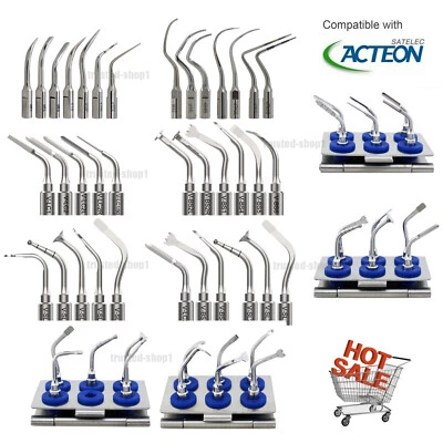 Fit Satelec Acteon Piezotom 2 Würfel Piezo Chirurgie Tipps Extraktion Kit Sinus - Image 1 of 4