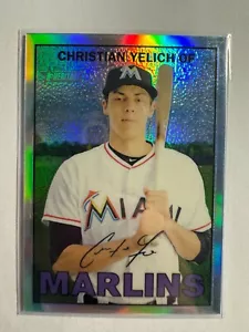 K304,404 - 2016 Topps Heritage Chrome Refractors #THC467 Christian Yelich #/567 - Picture 1 of 1