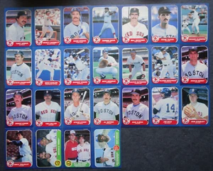 1986 Fleer Boston Red Sox Team Set Of 25 Baseball Cards - Picture 1 of 8
