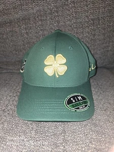 Green Black Clover Sweet Lid Cap Hat S/M with Ram Golf Course Logo - Picture 1 of 9