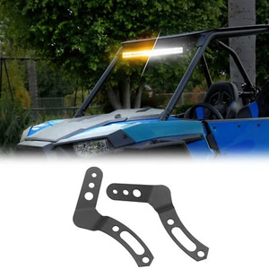 WSAY Para Polaris RZR XP 1000 900 Parabrisas Techo 30"-32" Soportes Barra de Luz LED - Imagen 1 de 6