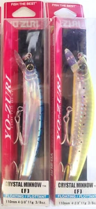 4 x Yo-Zuri Crystal Minnow Schwimmköder 11 cm SALE - Bild 1 von 2