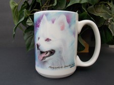 American Eskimo Dog Puppy Coffee Mug Cup by Cuppa 2000 Photography Jerry Shadmar