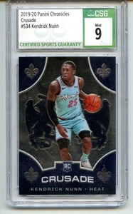 2019 Panini Chronicles Crusade #534 Kendrick Nunn CSG 9 - Bild 1 von 2