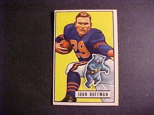 1951 BOWMAN FOOTBALL #87  JOHN  HOFFMAN   NM+