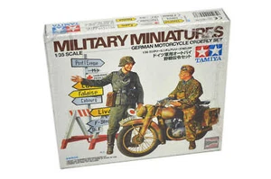 Tamiya 1/35 Tamiya German Motorcycle Orderly Plastic Model Kit - Picture 1 of 1