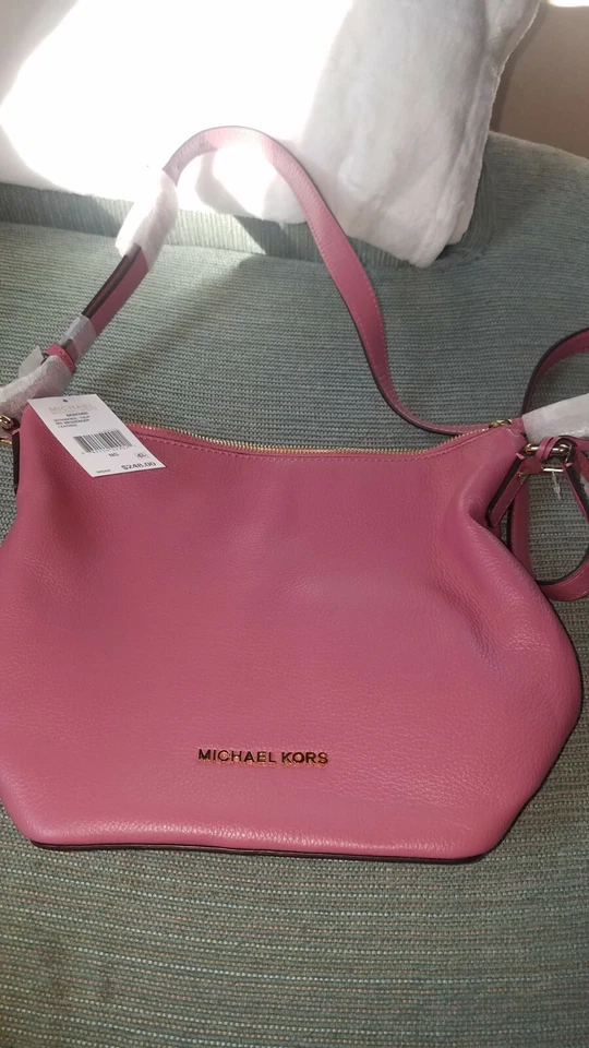Bolso de mano Michael Kors rosa Bedford Foto 1 de 4