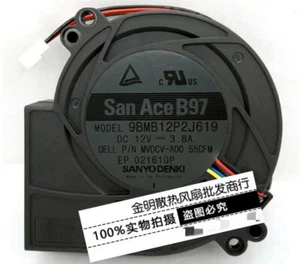 1 pcs Sanyo 9BMB12P2J619 12V 3.8A PWM blower turbo violent cooling fan. - Picture 1 of 1