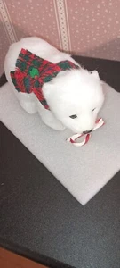 BYERS CHOICE ZUBEHÖR - 4" EISBÄR MIT ZUCKERSTANGE - .NEU - 2022 - Bild 1 von 4