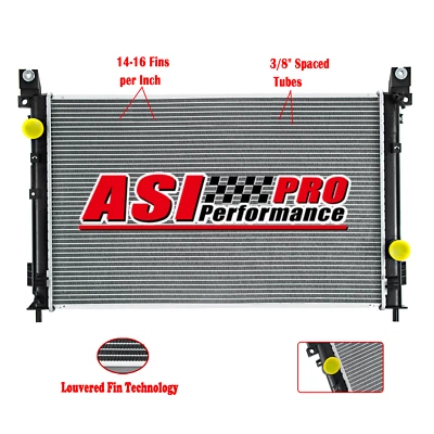 Radiador para Chrysler Pacifica Base Equipada Limited Touring 2004-2006 3,5 L y 3,8 L Foto 1 de 4