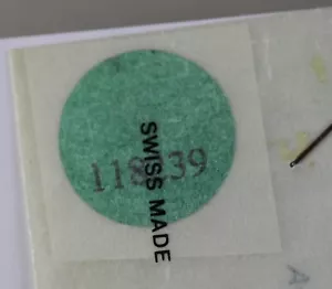 ROLEX daydate 118239 Sticker Hintergrund Box/Rückseite Dose - Picture 1 of 1