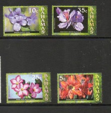 BAHAMAS 2006 FLOWERS SET UM/MNH