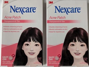 Nexcare Acne Patch Transparent & Thin 2x 18 pack (36 total) Pimple Cleansing - Picture 1 of 6