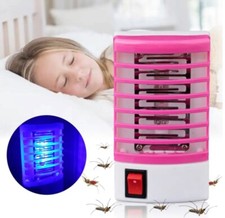 Lampada da notte antizanzare.Zanzariera elettrica contro mosche,zanzare.Luce blu