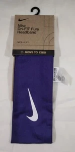 Nike Dry Wide Headband DRI-FIT Technology Purple ☆ NEU ☆ Neu mit Etikett ☆ - Bild 1 von 5