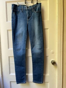 Levi's Women's 311 Shaping Skinny 5 Pocket Jeans Waist Size 28 Button Zip Fly - Picture 1 of 9