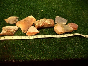 Peruvian PINK OPAL ROUGH Pieces 315 Grams Cab Rough - Picture 1 of 5