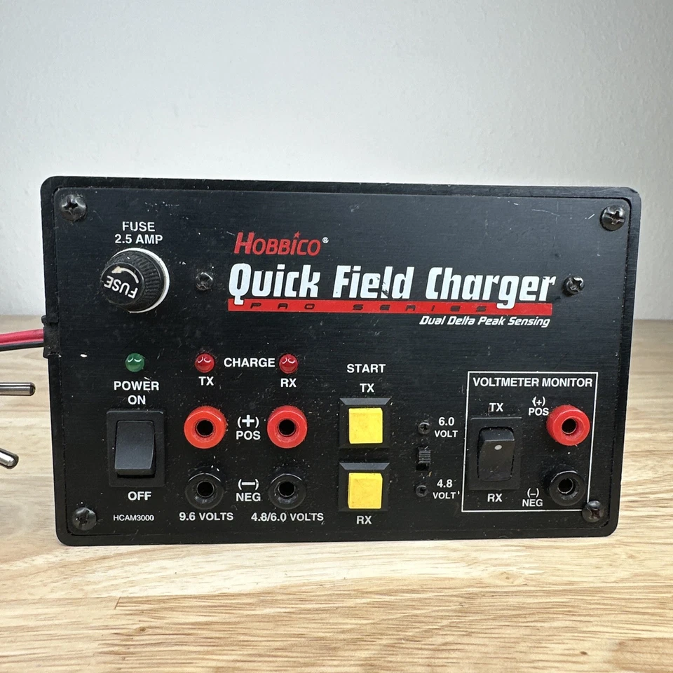 Hobbico Quick Field Charger Pro Series RC Airplane Battery Charger Hobby Planes - Image 1 of 4