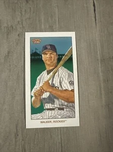 2021 Topps T206 Online Exclusive Wave 1 Larry Walker Rockies #31 - Mini Card - Picture 1 of 2